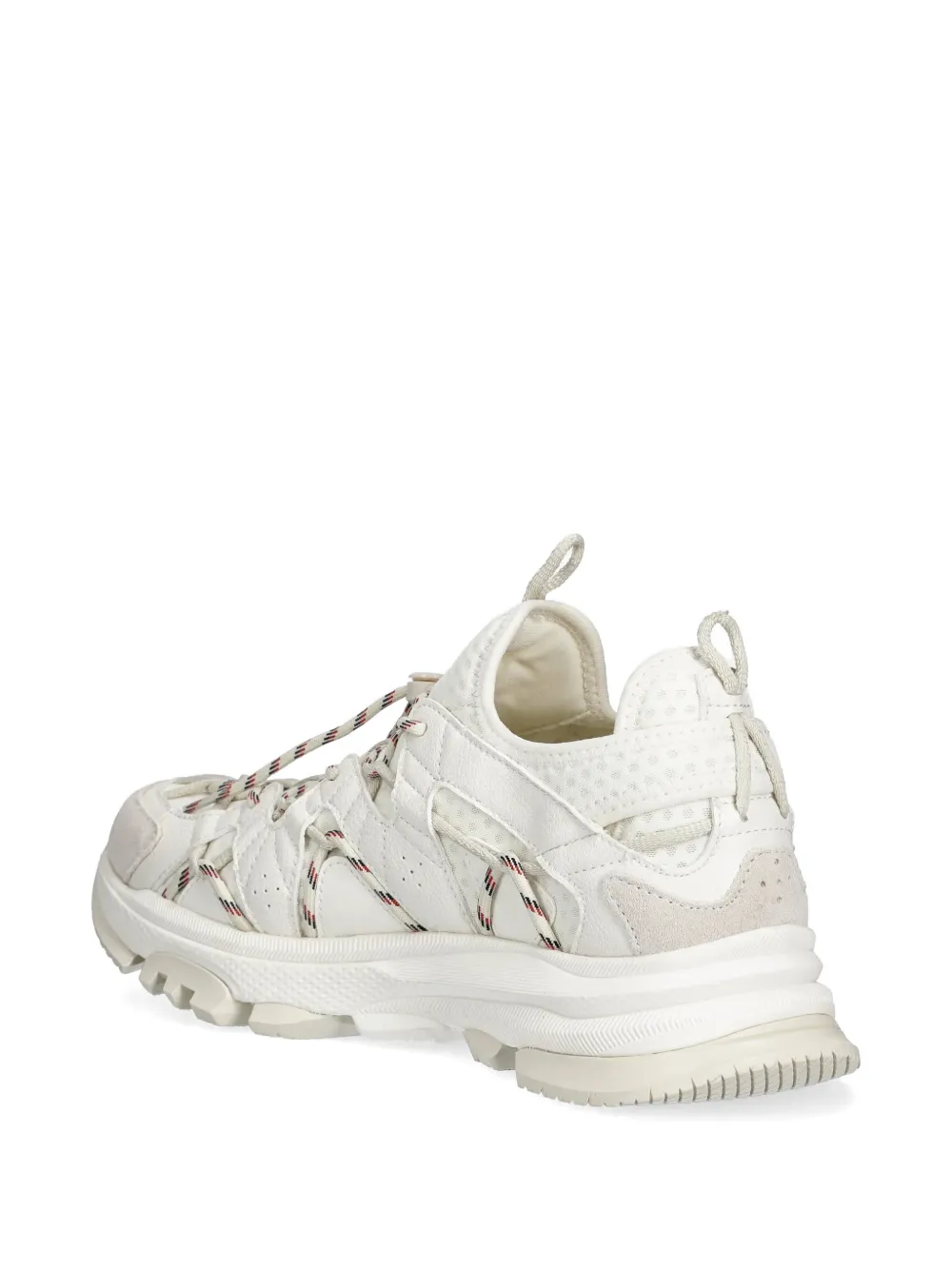 Exchange lace-up panelled sneakers