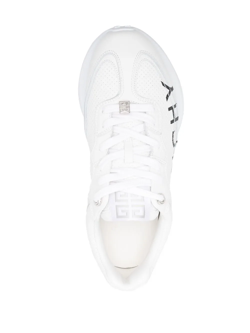 side logo-print detail sneakers