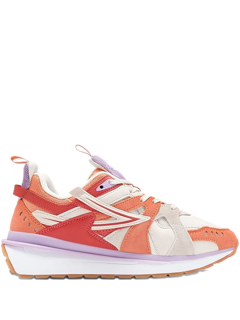Sandenal "CADMIUM ORANGE" sneakers
