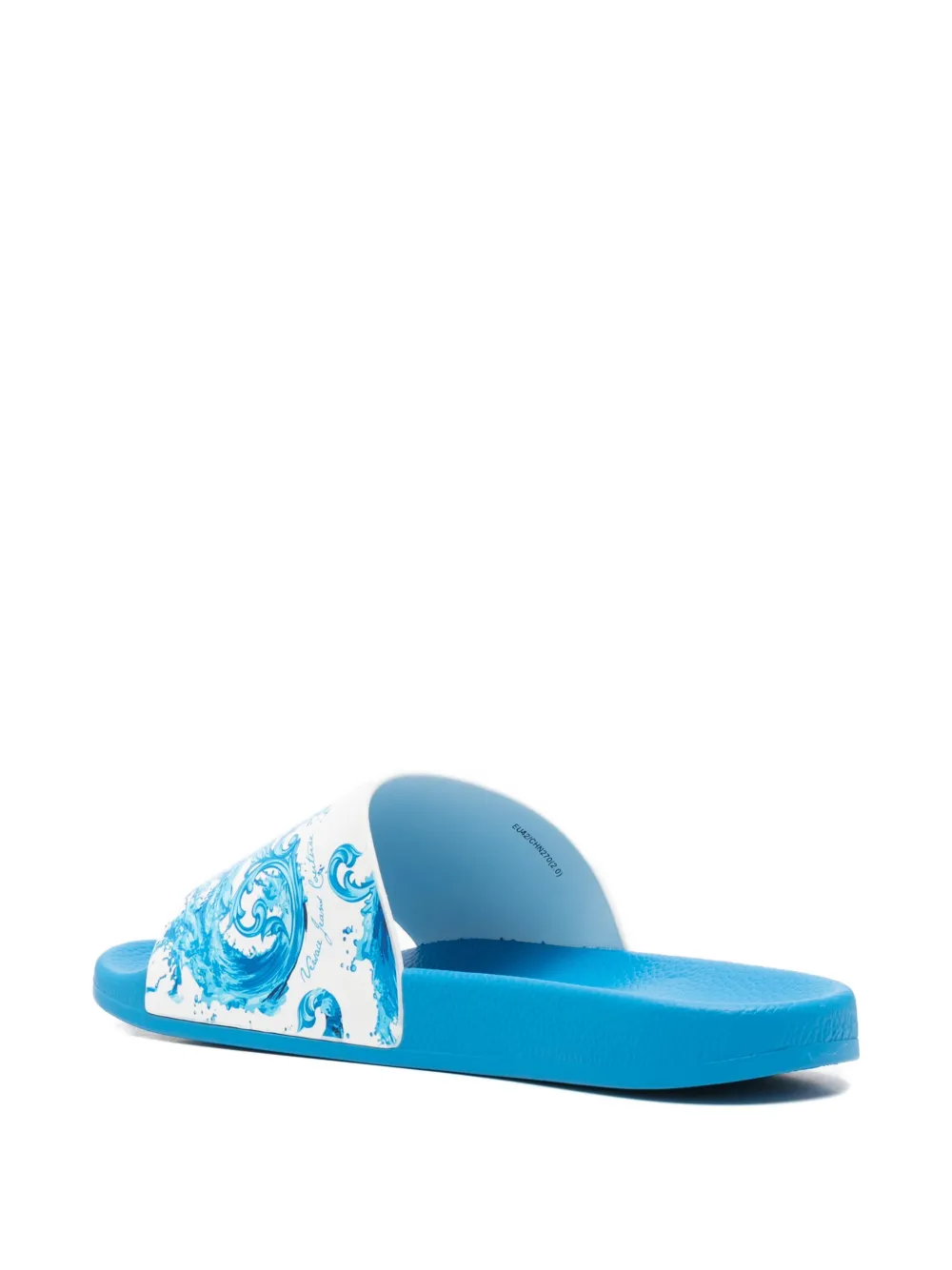 Jeans Couture printed slides