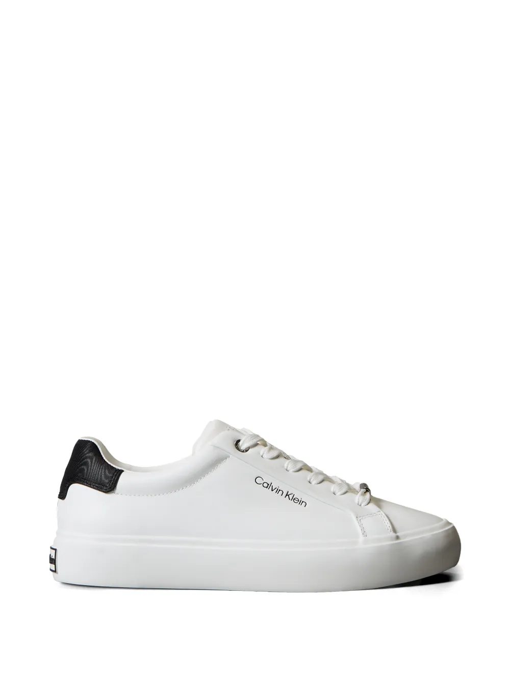 embossed-logo sneakers