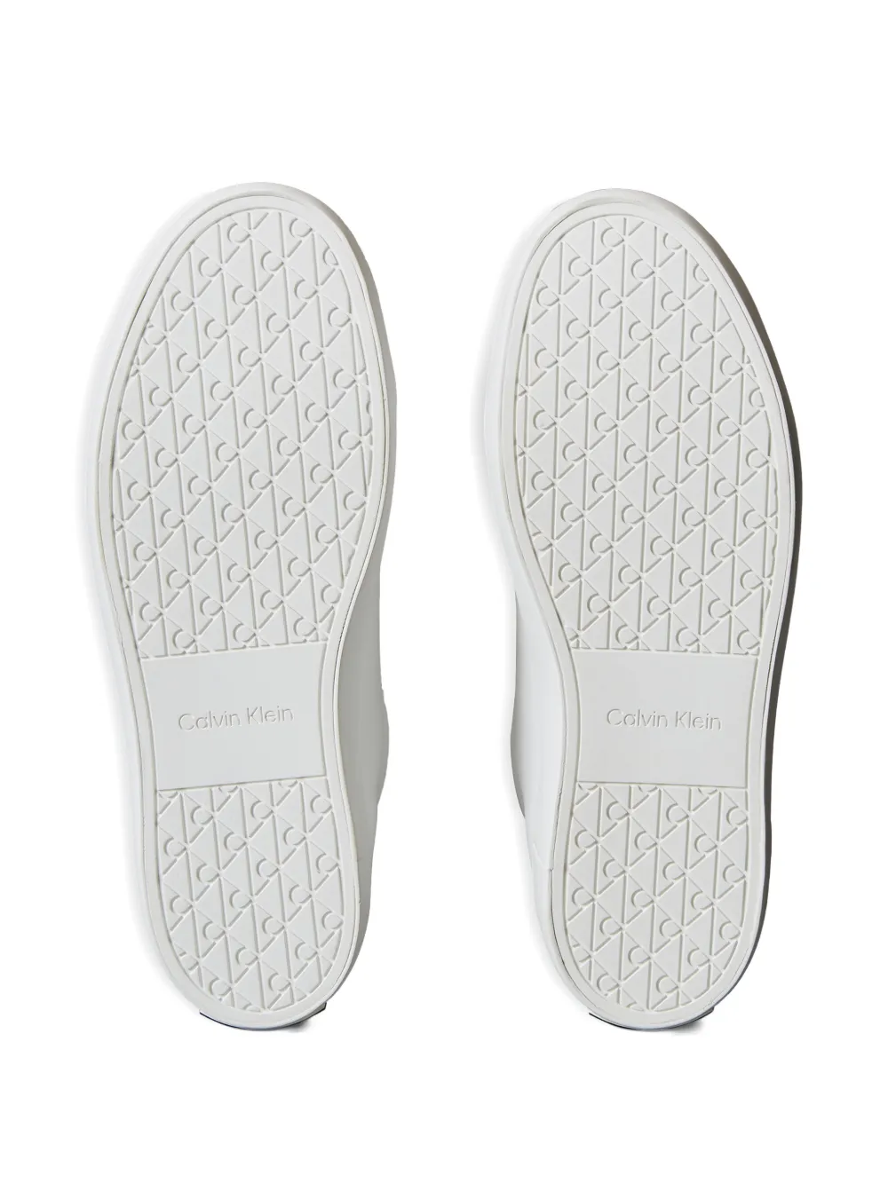 embossed-logo sneakers