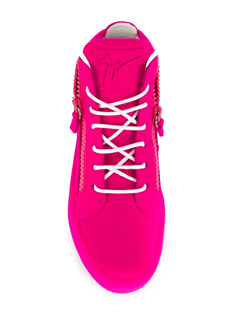 The Unfinished hi-top sneakers
