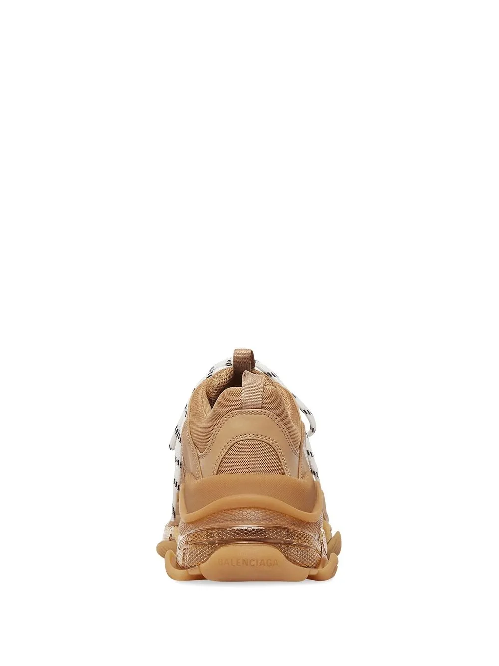 Triple S clear sole sneakers