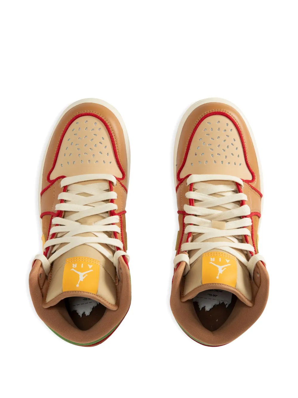 Air Jordan high-top sneakers