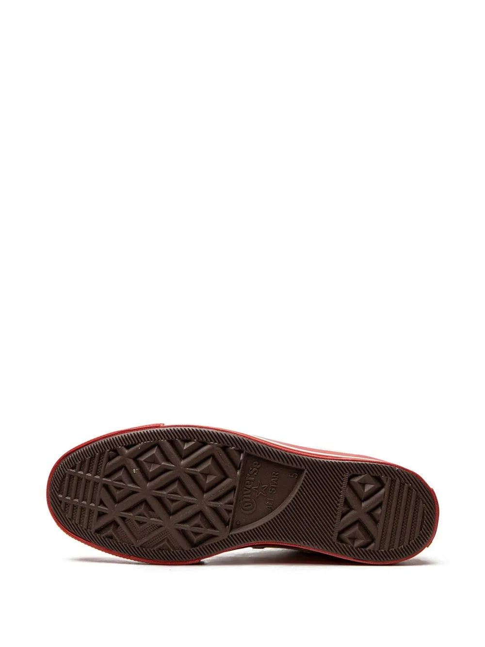 x CdG Play Chuck 70 High "Pristine Red" sneakers