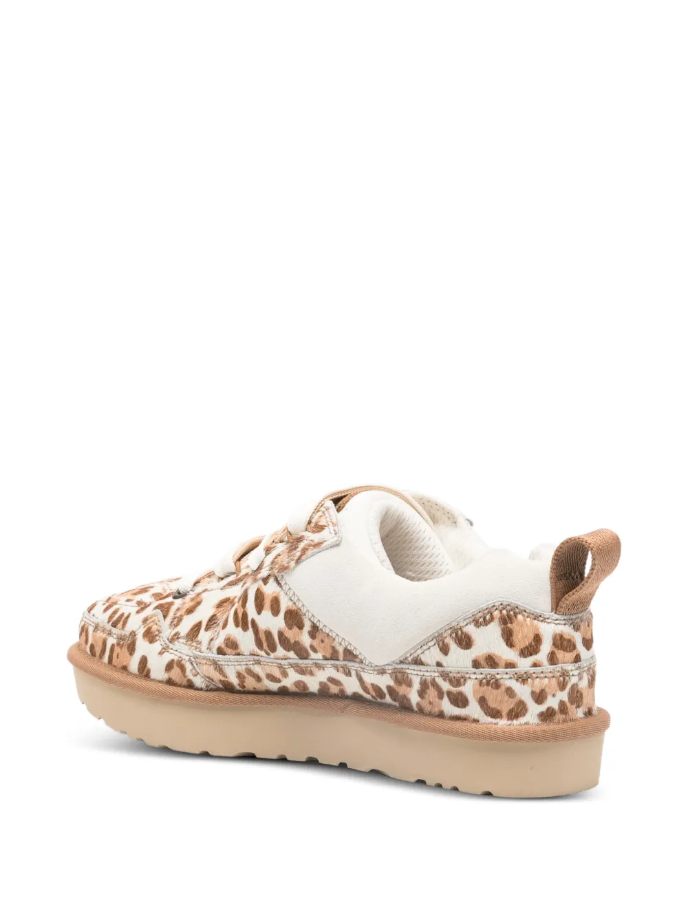 Lo Lowmel leopard plains sneakers