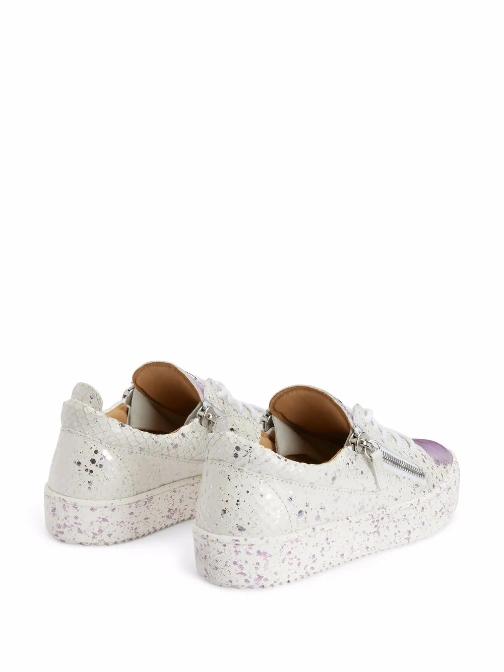 Gail silver sneakers