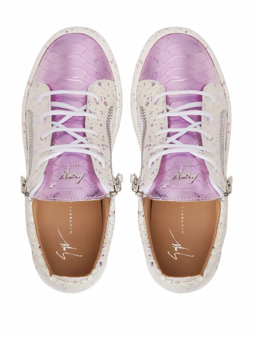 Gail silver sneakers