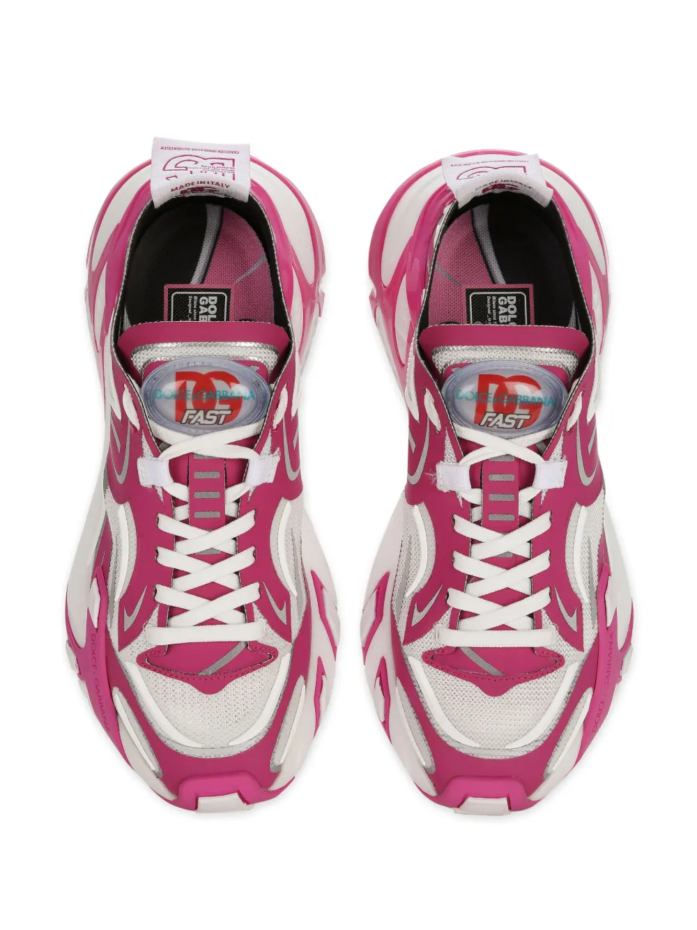 Fast panelled low-top sneakers