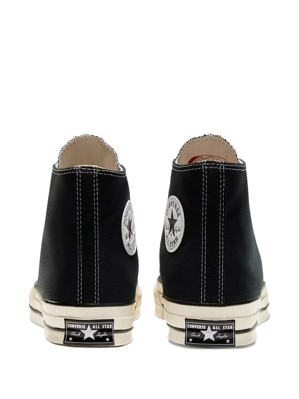 Chuck 70 Leather Hi "Black" sneakers