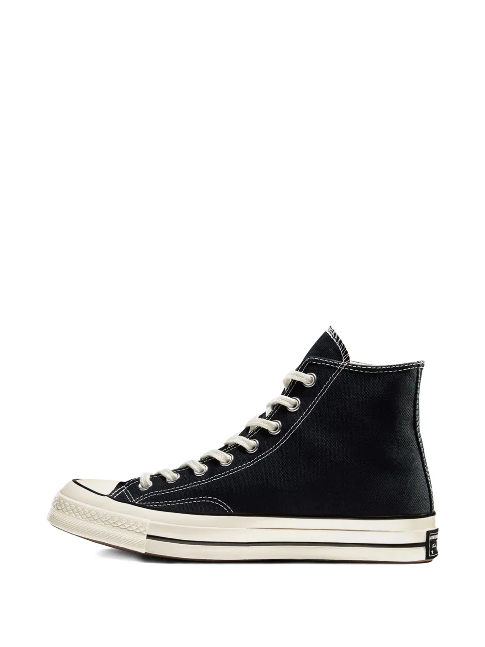 Chuck 70 Leather Hi "Black" sneakers